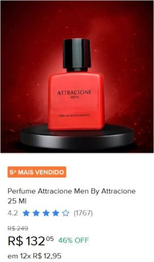 Perfume Attracione Men by attracione 25 ml