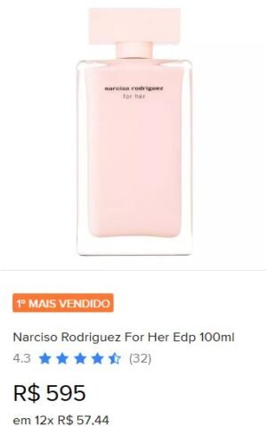 Narciso Rodriguez For Her Edp 100ml